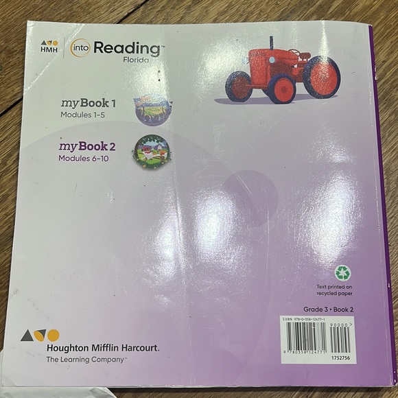 HMH Into READING FLORIDA Books Grade 3. - Picture 2 of 4